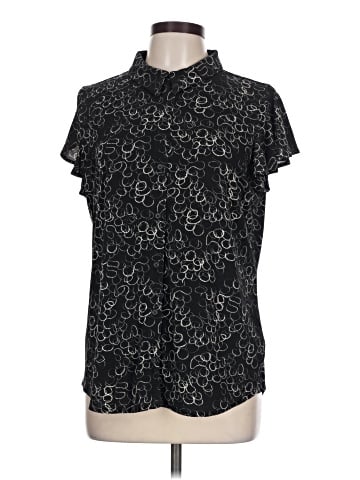 Adrianna Papell Short Sleeve Blouse (view 1)