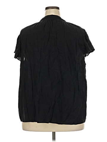 LC Lauren Conrad Short Sleeve Blouse (view 2)