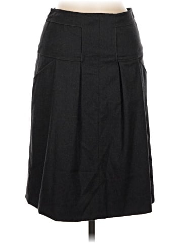 Oscar De La Renta Wool Skirt (view 1)