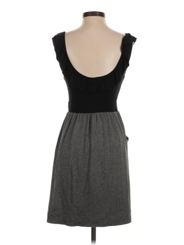 Little Yellow Button Casual Dress (view 2)
