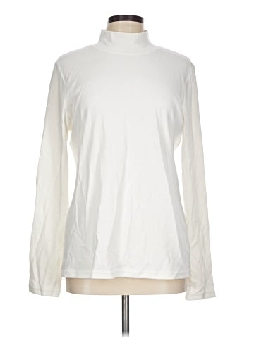 Karen Scott Long Sleeve Turtleneck (view 1)