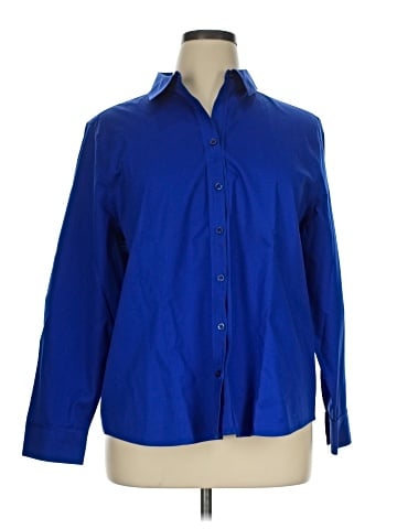 Chico's Long Sleeve Button-Down Shirt (view 1)