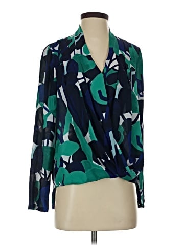 Ann Taylor Factory Long Sleeve Blouse (view 1)