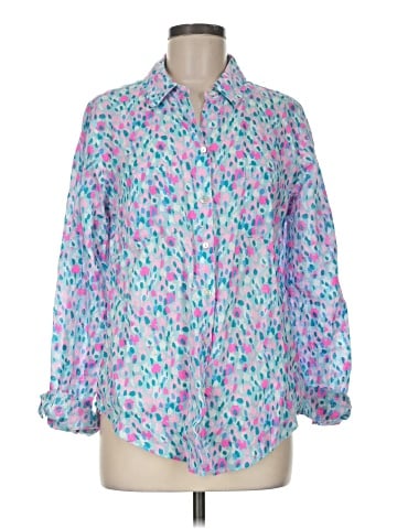 Lilly Pulitzer 3/4 Sleeve Button-Down Shirt (view 1)