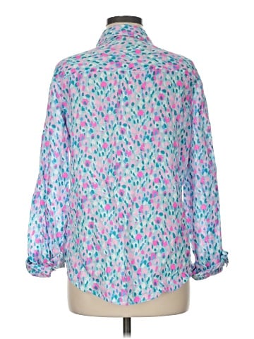 Lilly Pulitzer 3/4 Sleeve Button-Down Shirt (view 2)