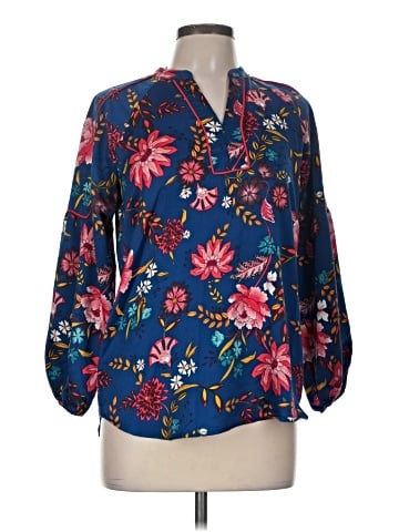 Ann Taylor LOFT Long Sleeve Blouse (view 1)
