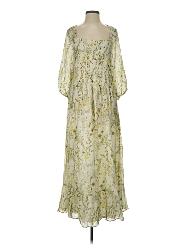 Pre-owned Primark Casual Dress In Green