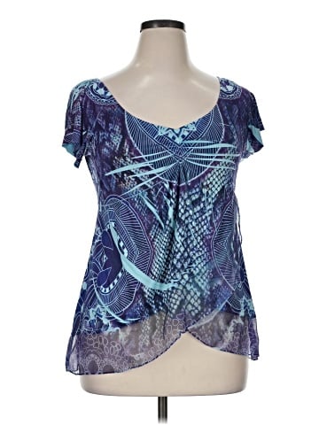 Apt. 9 Short Sleeve Blouse (view 1)