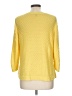 Talbots 100% Cotton Yellow Pullover Sweater Size L - photo 2