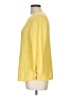 Talbots 100% Cotton Yellow Pullover Sweater Size L - photo 5