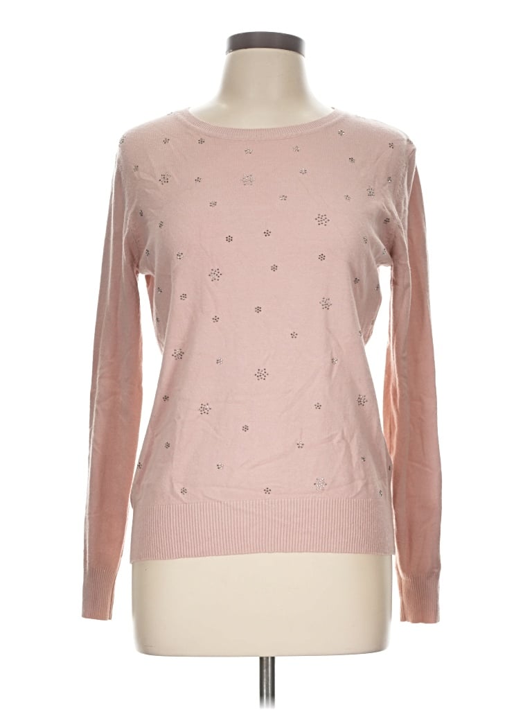Pre-owned Vila Milano Pullover Sweater In Pink