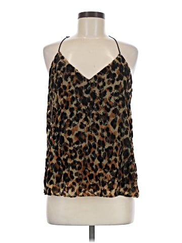 Lavender Brown Sleeveless Top (view 1)
