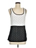 Express 100% Polyester Silver Sleeveless Blouse Size M - photo 1