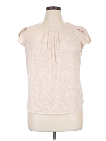 Adrianna Papell Short Sleeve Blouse (view 1)