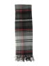 Gap 100% Acrylic Plaid Gray Scarf One size - photo 2