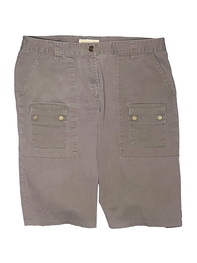 Pre-owned Michael Michael Kors Cargo Shorts In Gray