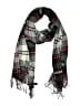 Gap 100% Acrylic Plaid Gray Scarf One size - photo 1