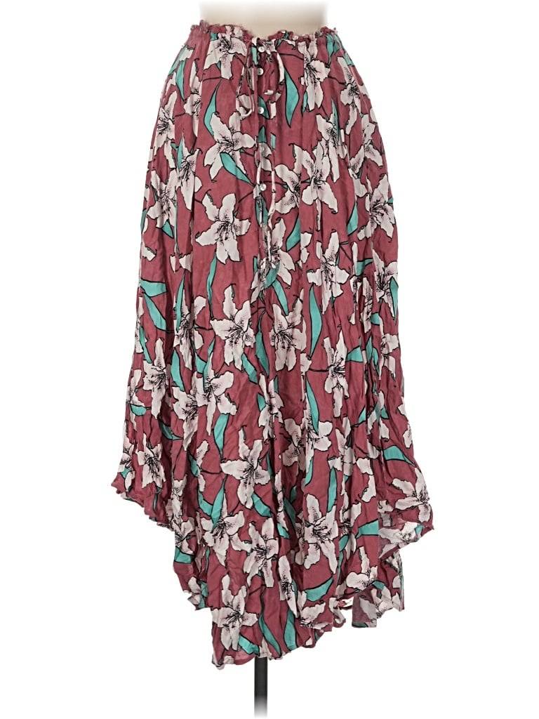 Pre-owned O'neill Casual Skirt In Burgundy