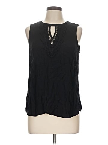 Pale Sky Sleeveless Blouse (view 1)