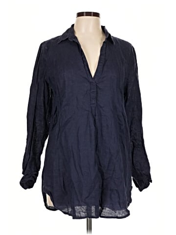 Gap 3/4 Sleeve Button-Down Shirt (view 1)