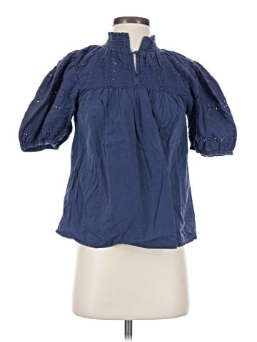 Red Haute Short Sleeve Blouse (view 1)