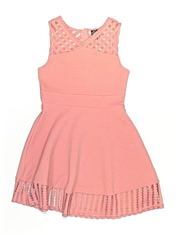 Pink & Violet Dress (view 1)