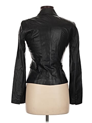 Elie Tahari Leather Jacket (view 2)