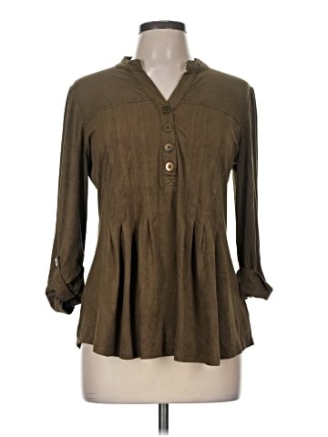 New Directions 3/4 Sleeve Blouse (view 1)