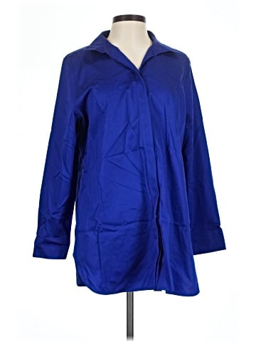 Chico's 3/4 Sleeve Button-Down Shirt (view 1)