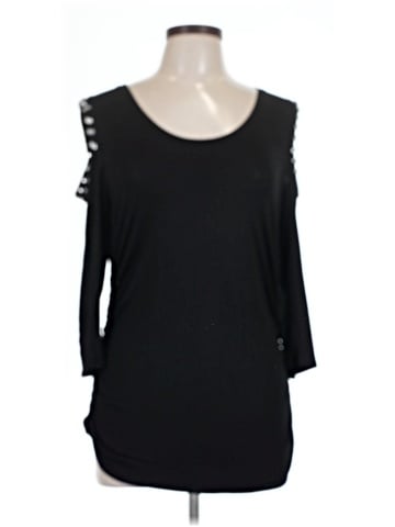 JLo by Jennifer Lopez 3/4 Sleeve Top (view 1)