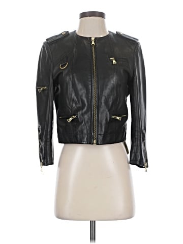 Alice + Olivia Leather Jacket (view 1)