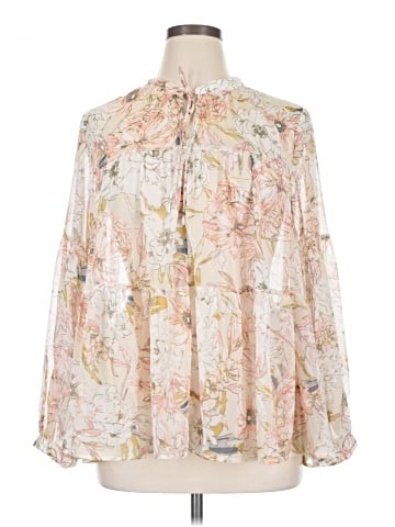 Lucky Brand Long Sleeve Blouse (view 1)