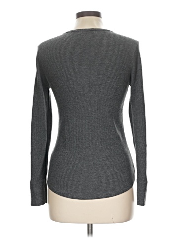 Faded Glory Long Sleeve Henley (view 2)