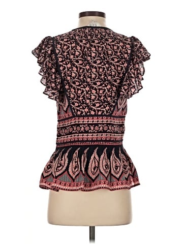 Sea New York Short Sleeve Silk Top (view 2)