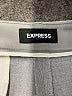 Express Chevron-herringbone Gray Dress Pants Size 16R - photo 7