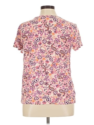 Ann Taylor LOFT Outlet Short Sleeve T-Shirt (view 2)