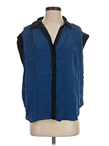 7 For All Mankind Sleeveless Button-Down Shirt (view 1)