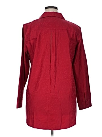 Chico's 3/4 Sleeve Button-Down Shirt (view 2)