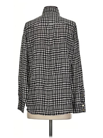 C. Wonder Long Sleeve Silk Top (view 2)