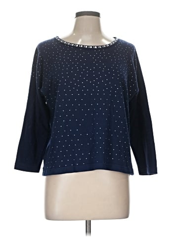 Cathy Daniels 3/4 Sleeve Top (view 1)