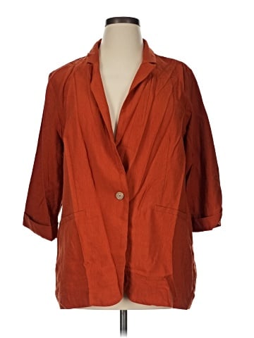 Maurices 3/4 Sleeve Button-Down Shirt (view 1)