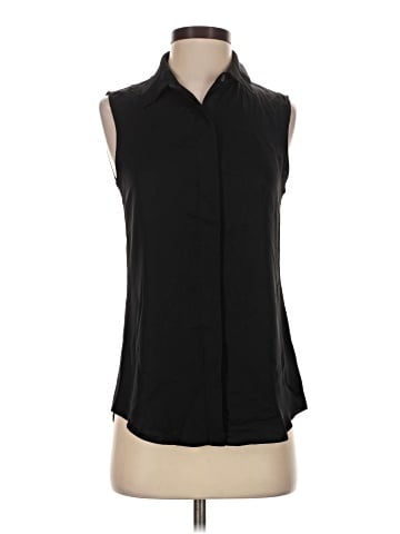Theory Sleeveless Button-Down Shirt (view 1)
