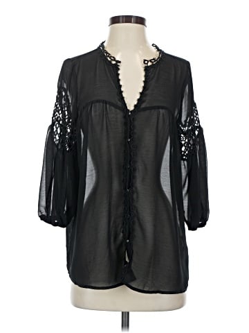 Love Stitch 3/4 Sleeve Blouse (view 1)