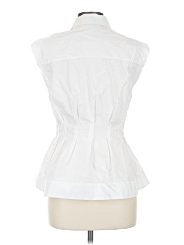 Zara Sleeveless Button-Down Shirt (view 2)