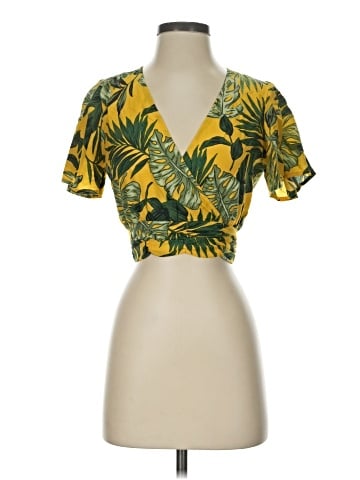 Moon River Short Sleeve Blouse (view 1)