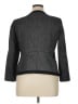 Anne Klein 100% Polyester Chevron-herringbone Gray Jacket Size 14 (petite) - photo 2