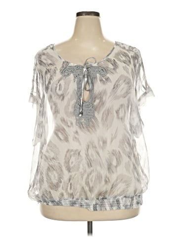 Daniel Rainn Short Sleeve Blouse (view 1)