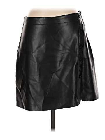 Z Supply Faux Leather Skirt (view 1)