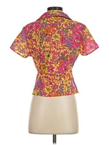 Free People Short Sleeve Blouse (view 2)