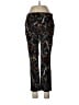 Zara Basic Paisley Black Casual Pants Size L - photo 1